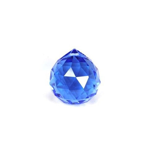 40mm Asfour Crystal Ball Prisms #701-40 (Blue)