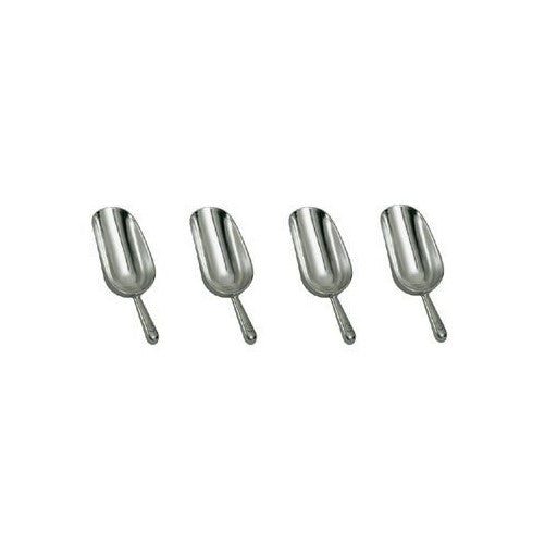 Winco 4 Pack 5 Oz. Aluminum Multi-Purpose Scoop Commercial Grade Quality