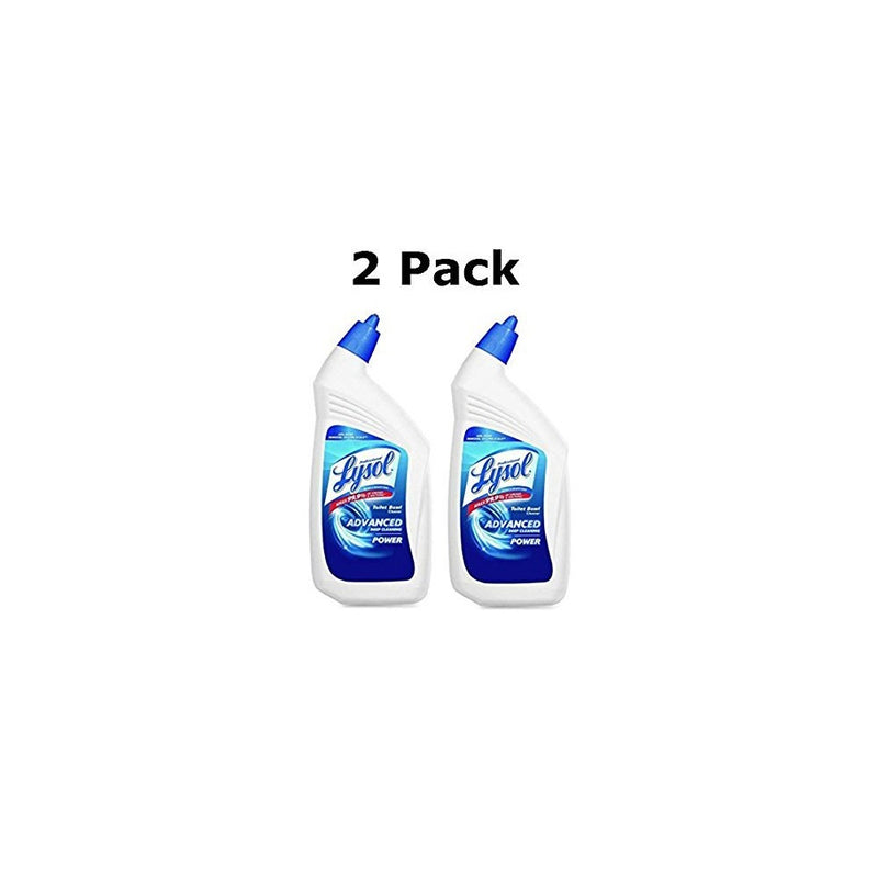 Lysol Professional Disinfectant Toilet Bowl Cleaner with Advanced Deep Cleaning Power, 32 Oz (2 Pack)