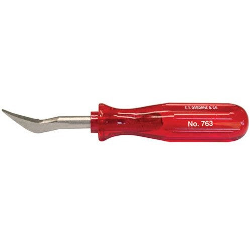 C.S.Osborne &Co. No. 763 Staple Lifter (2 1/4" Blade, Red Handle)