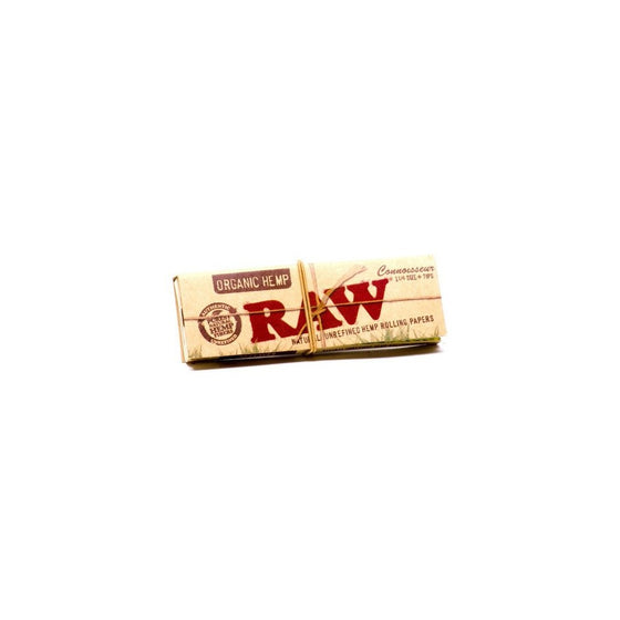 Raw Organic Hemp Connoisseur 1 1/4 with Tips 1 Booklet