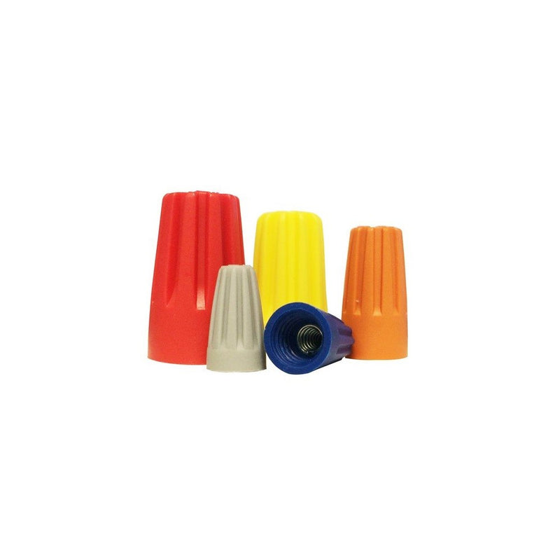 Morris 23274 Morris Products 23274 Screw-On Wire Connector, Yellow, No.22 Thru 10 Awg Wire Range (Pack of 25),Yellow