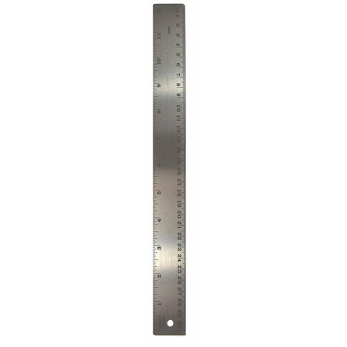 The Classics 12" Stainless Steel Ruler with Cork Backing (TPG-152)