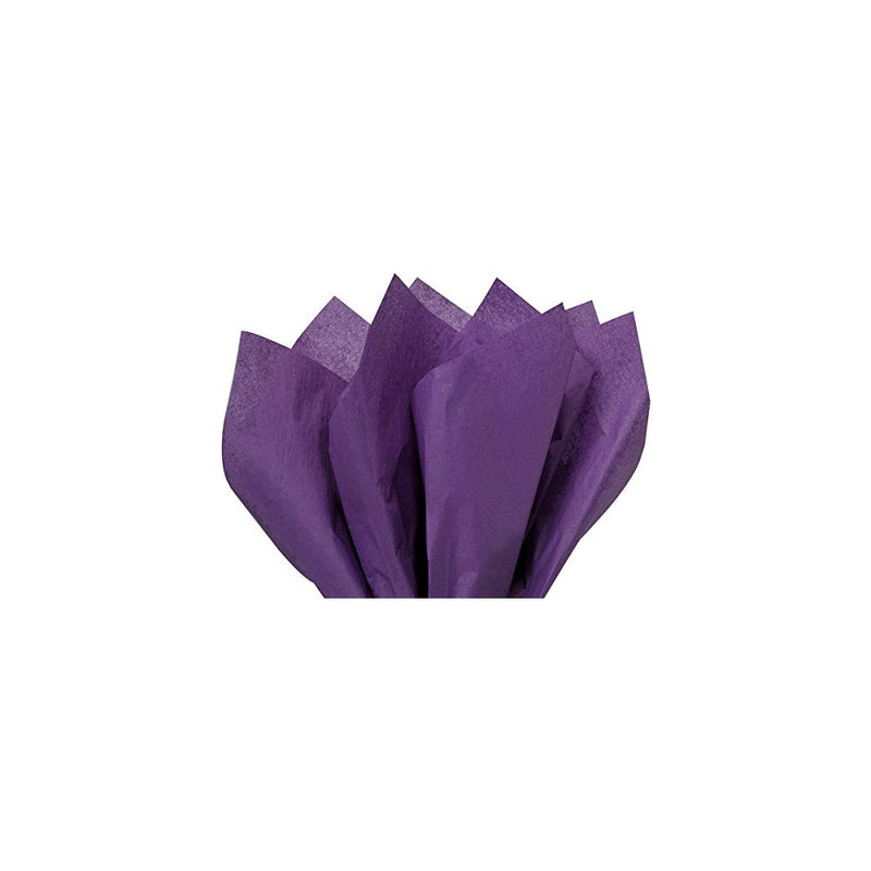 A1BakerySupplies High Quality Gift Wrap Color Tissue Paper - Preimum Quality Paper Made in USA 15 X 20 Inches - 100 Sheets per Pack (Purple)