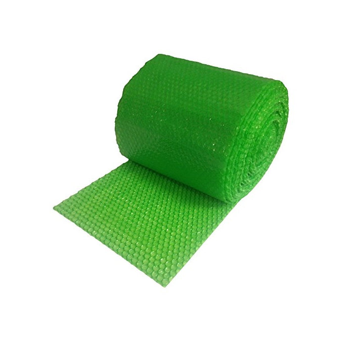 UBOXES 30-Feet Roll of Green Bubble Small 3/16" Wrap x 12" Wide