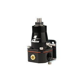 Aeromotive 13136 Regulator, Billet, EFI, 2x -6 inlet & -6 return, (Black Anodized Version of 13129)