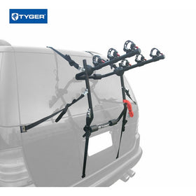 Tyger Auto TG-RK3B203S Deluxe 3-Bike Trunk Mount Bicycle Bike Rack. (Fits most Sedans/Hatchbacks/Minivans and SUVs.)