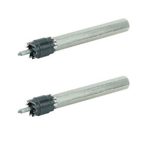 2 Pack of 3/8" Double Sided Rotary Spot Weld Cutter Remover Drill Bits Cut Weld