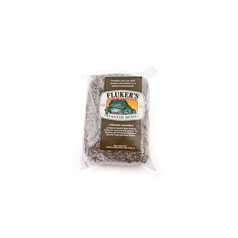 Fluker Labs SFK36020 Spanish Moss Small Animal Bedding, Large