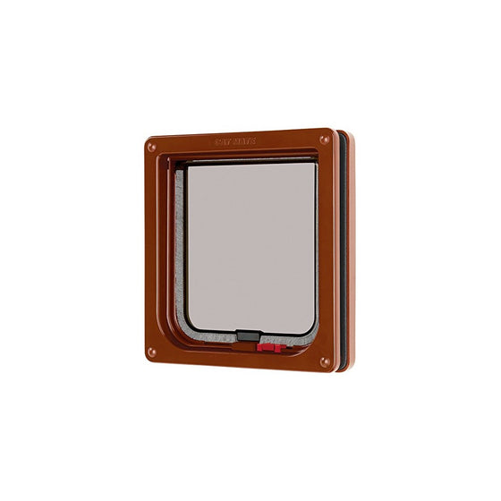 Cat Mate Lockable Cat Flap Brown