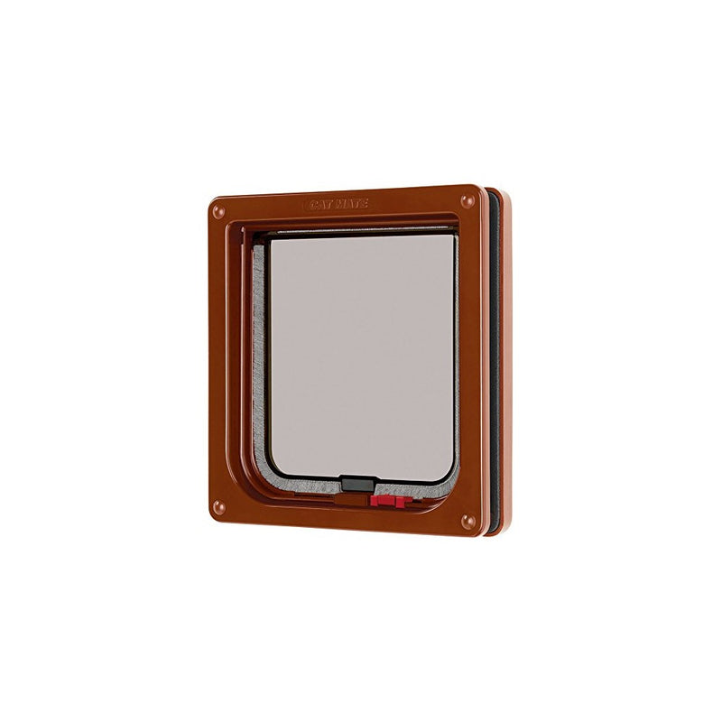 Cat Mate Lockable Cat Flap Brown