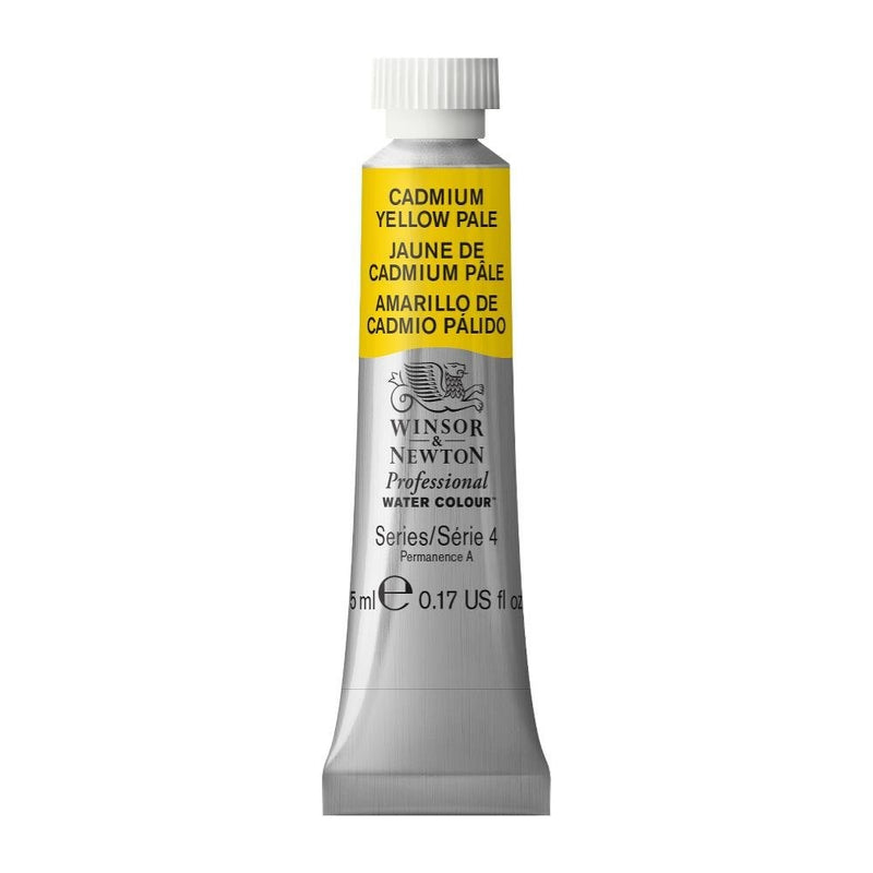 Winsor & Newton Professional Water Color Tube, 5ml, Cadmium Yellow Pale