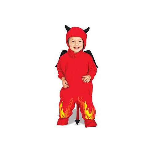 Rubie's EZ-On Romper Costume, Lil' Devil, 6-12 Months