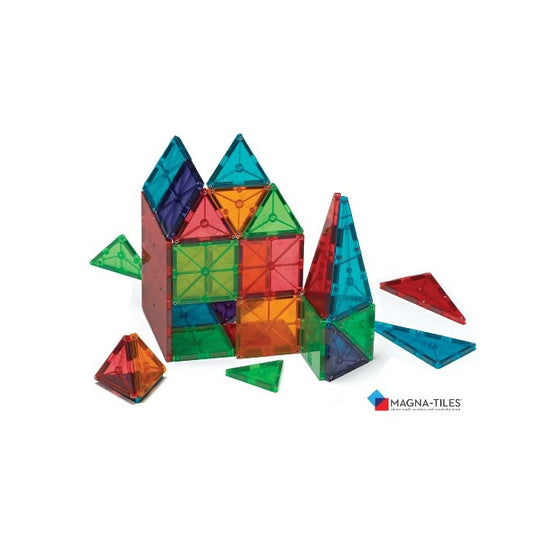 Magna-Tiles Clear Colors 100 Piece Set