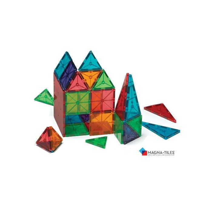 Magna-Tiles Clear Colors 100 Piece Set