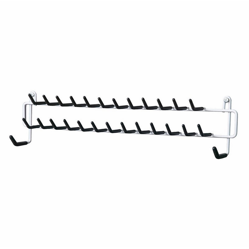 ClosetMaid 8051 Tie and Belt Rack, White