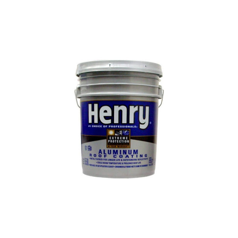 HENRY HE558178 Aluminum Roof Coating, 5 gallon