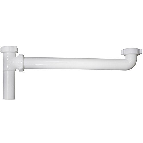 Keeney 125A-16WK 1-1/2-Inch by 16-Inch End Outlet Continuous Waste Direct Connect, White
