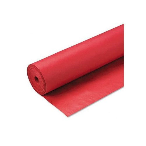 Pacon ArtKraft Duo-Finish Paper Roll, 4-feet by 200-feet, Scarlet (67044)