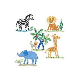 Wallies 12526 Jenny's Safari Wallpaper Cutout