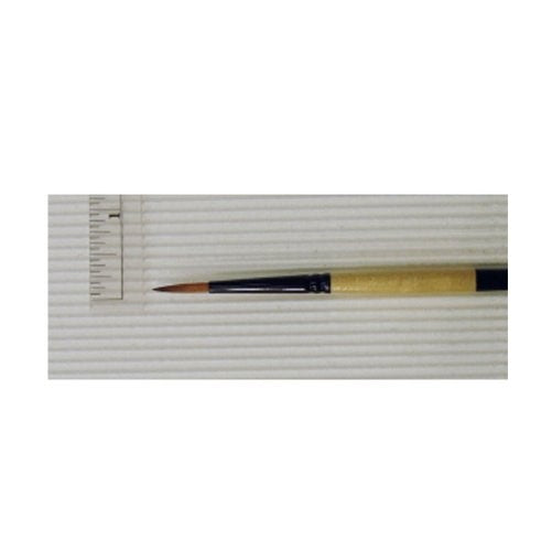 Dynasty Black Gold Series Synthetic Brushes Short Handle 4 round,Natural