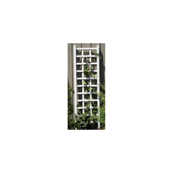 Dura-Trel 11177 Providence Trellis, White