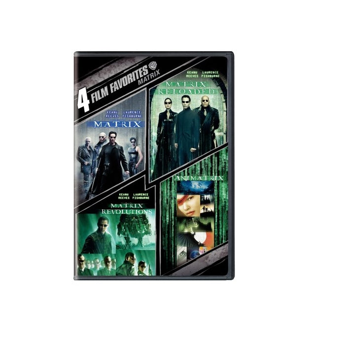4 Film Favorites: The Matrix Collection (The Matrix / The Matrix Reloaded / The Matrix Revolutions / The Animatrix)