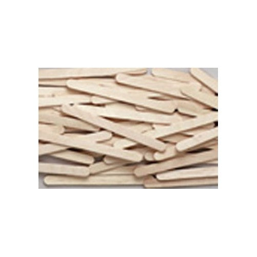 Chenille Kraft 377401 Natural Wood Craft Sticks, 4 1/2 x 3/8, Wood, Natural, 1000/Box (CKC377401)