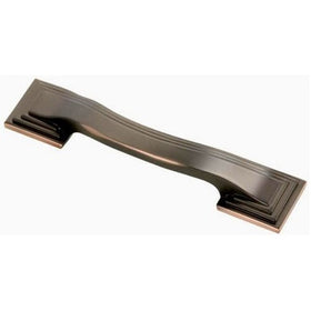 Hickory Hardware P3100-OBH 3-1/2-Inch Deco Pull, Oil-Rubbed Bronze Highlighted