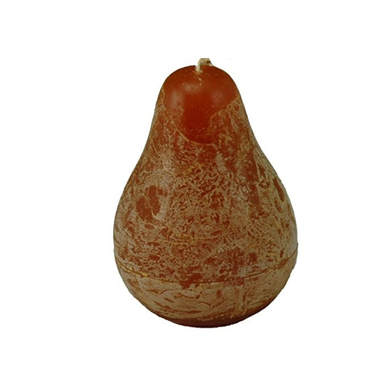 Pear Candle - Caramel Brown