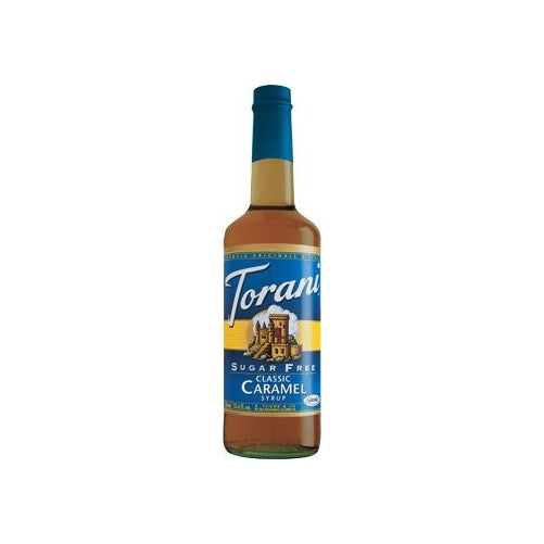 Torani Sugar Free CLASSIC Caramel Syrup 750mL