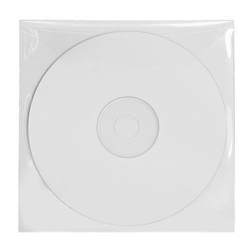 100 CPP Clear Plastic Sleeve with Resealable Flap