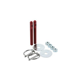 Allstar Performance ALL18501 Red 1/2" Aluminum Hood Pin Kit