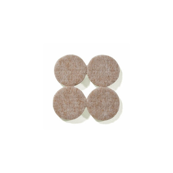 1-1/2" Diameter Heavy Duty Felt Pads - 24 Pcs (4 Pcs/Pad)