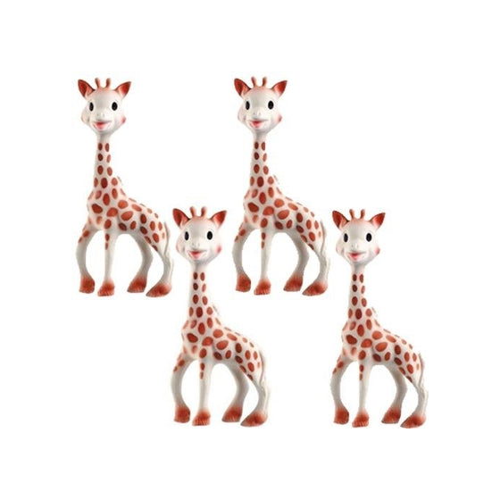 Vullie 616324-4 Sophie the Giraffe Teether Set of 4
