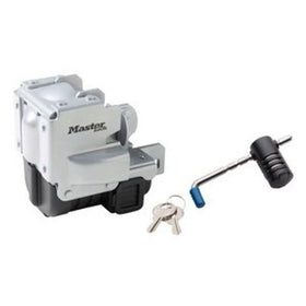 Master Lock Trailer Lock, Stainless Steel Trailer Coupler Lock, Fits 2-5/16 in. Couplers, 3784DAT
