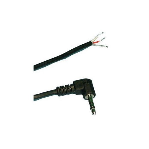 3.5mm Stereo Right Angle Plug to Bare Wire : 70-3536 (1)