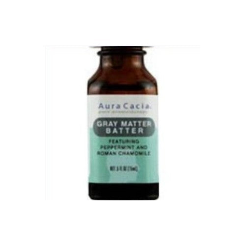 Aura Cacia Essensial Sulutions Oil Gray Matter Batter -- 0.5 fl oz