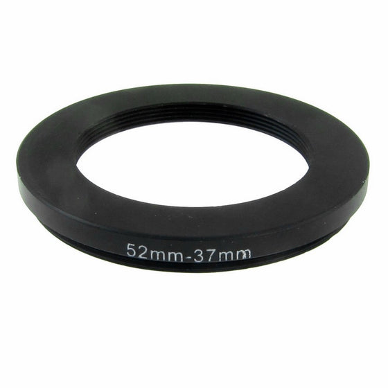 uxcell 52mm-37mm 52mm to 37mm Black Step Down Ring Adapter for Camera