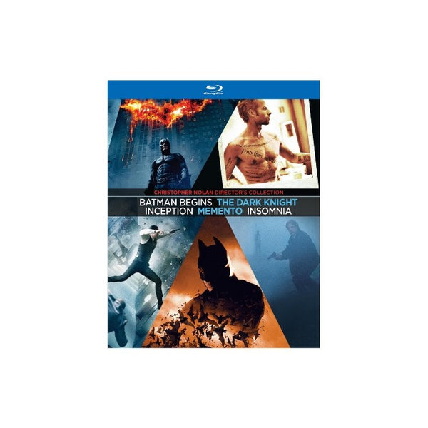 Christopher Nolan: Director's Collection (Memento / Insomnia / Batman Begins / The Dark Knight / Inception) [Blu-ray]