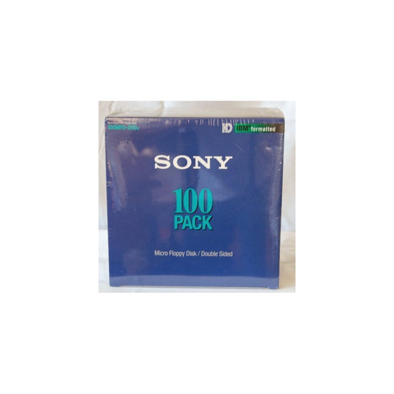 Sony 100 Pack 3.5" Micro Floppy Disk