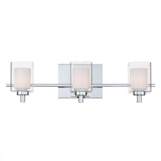 Quoizel KLT8603CLED Kolt Bath Fixture 3 Light polished chrome