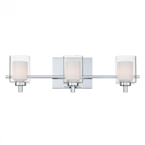 Quoizel KLT8603CLED Kolt Bath Fixture 3 Light polished chrome