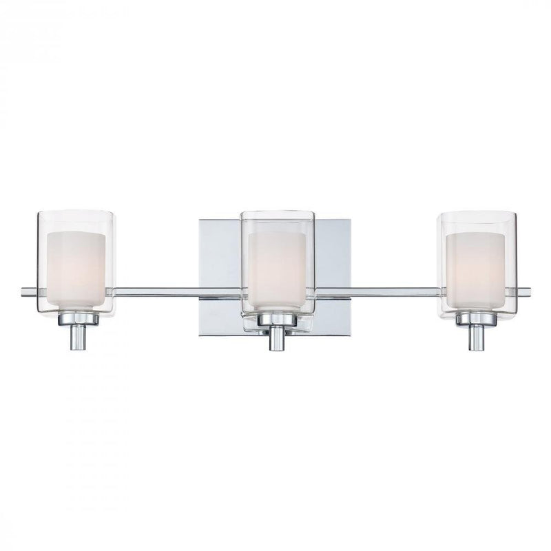 Quoizel KLT8603CLED Kolt Bath Fixture 3 Light polished chrome