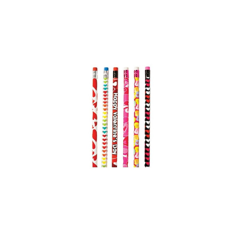3 Dozen (36) Valentine's Pencil Assortment