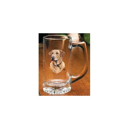 Yellow Lab II Stein Glasses by Jim Killen