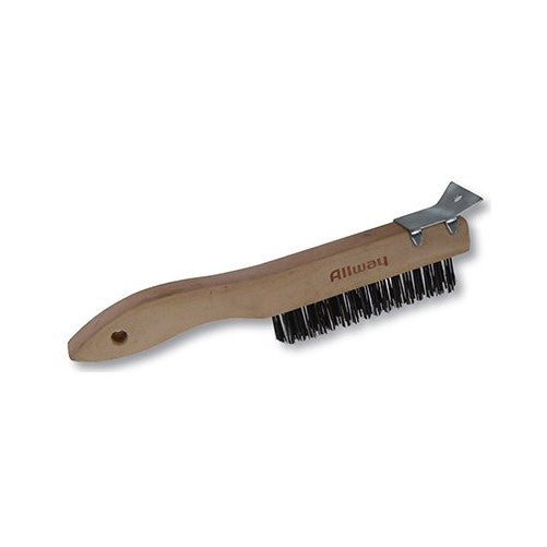 ALLWAY TOOL WBS416 Shoe Hand Wire Brush