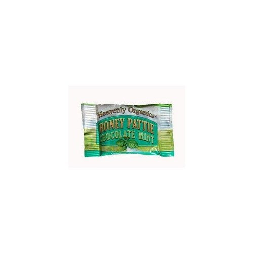 Heavenly Organics honey Patty chocolate Mint Organic Single, 0.4 oz