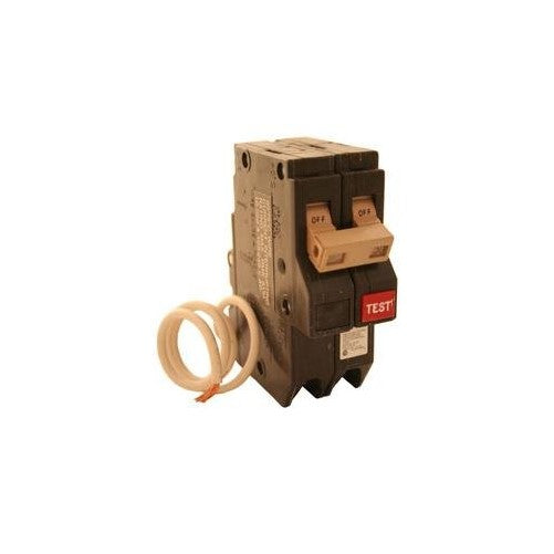 CH230GF EATON CUTLER HAMMER CH SERIES TAN HANDLE 30 AMP, 2 POLE, GFCI CIRCUIT BREAKER 2P 30A 10K