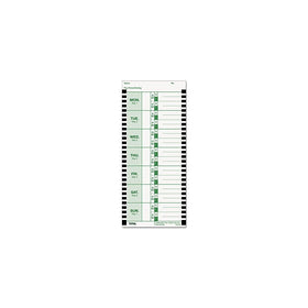 LTHE8100 - Time Card for Lathem Model 800P